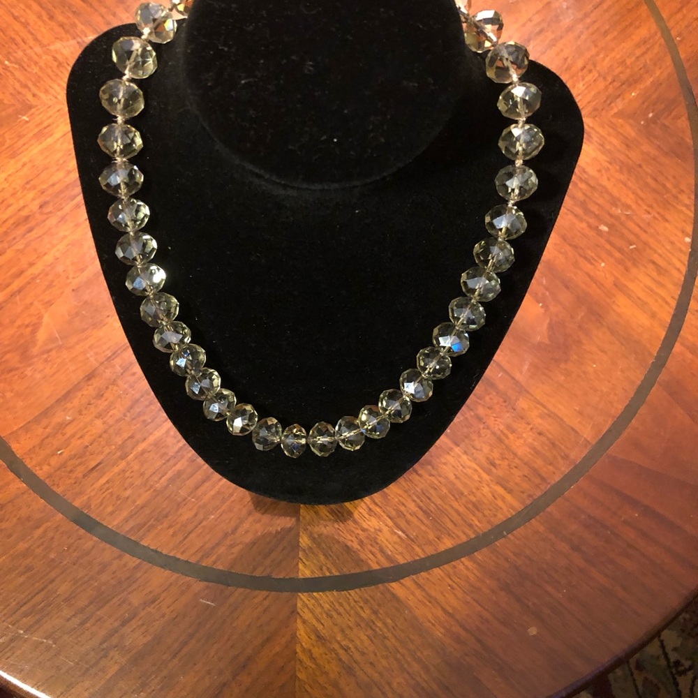 Elegant Glass Beaded Necklace